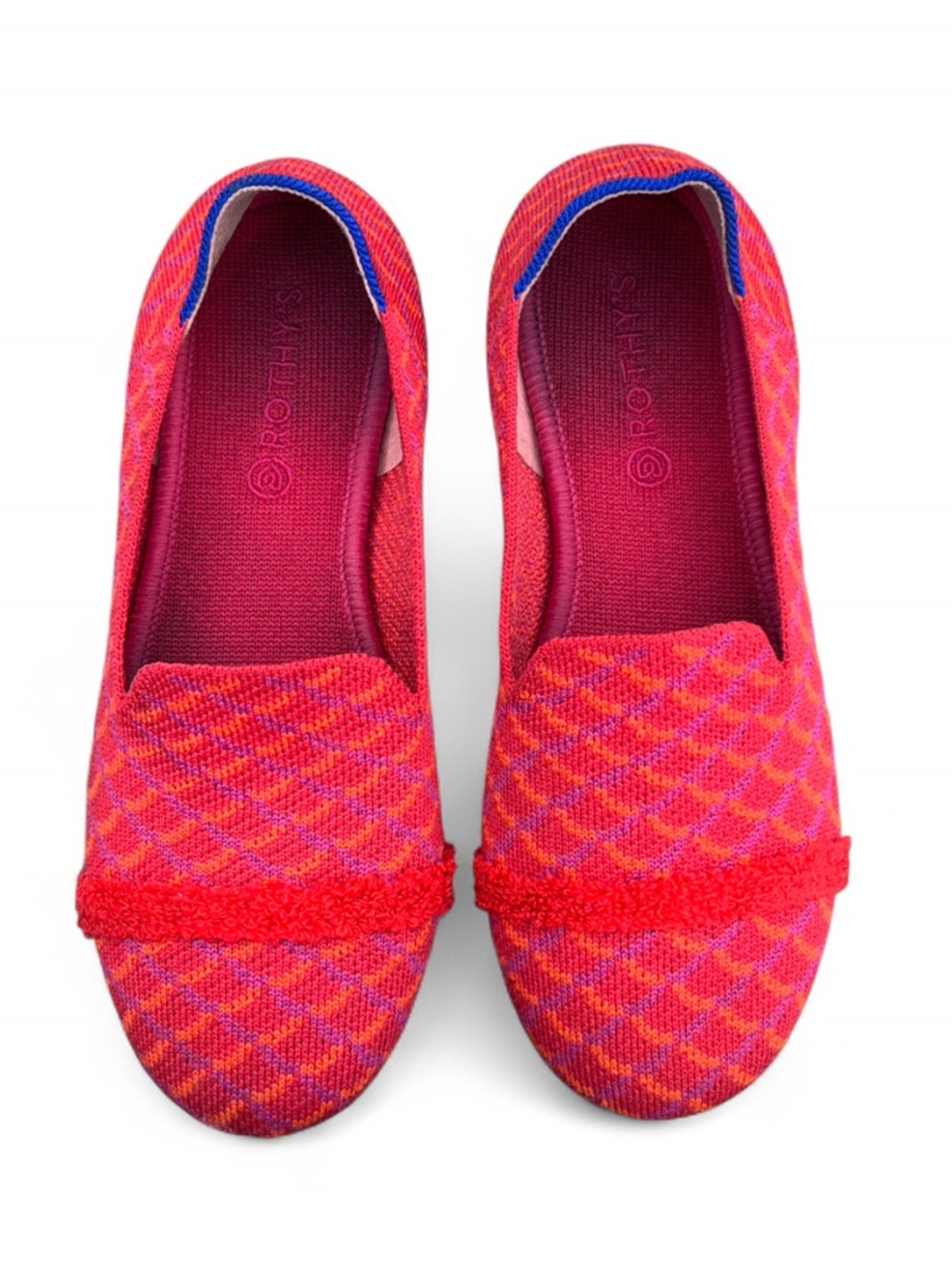 Rothy’s Pomegranate With Tassels Kids Flats Size 4